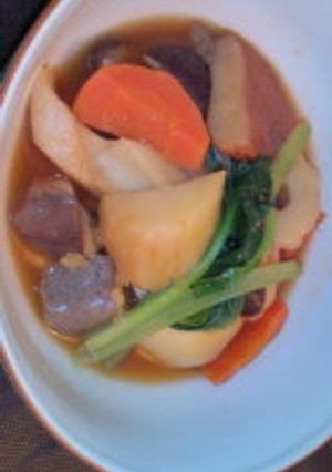 さつまあげとちくわぶで韓国風煮物-レシピのメイン写真