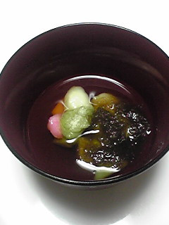 あま~いお雑煮(みたらし風)-レシピのメイン写真