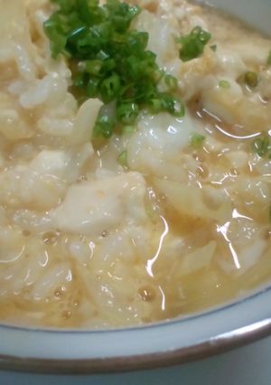ゆし豆腐（寄せ豆腐）のふわふわ丼-レシピのメイン写真