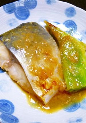 レンジで２分！ルクエdeさばのみそ煮-レシピのメイン写真