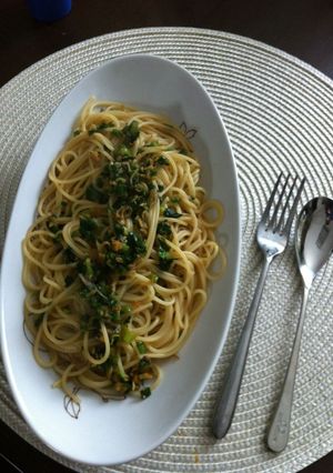 ねぎとじゃこのスパゲッティ-レシピのメイン写真