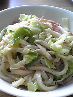 キャベツが絡む〜オイマヨ焼きうどん☆-レシピのメイン写真