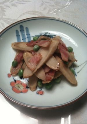 ごぼうの炒め物-レシピのメイン写真