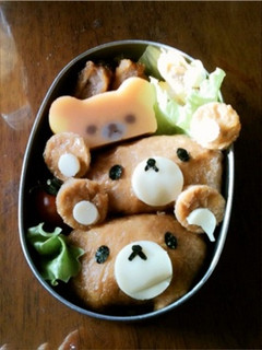 ☆簡単!あっという間にリラックマお弁当☆-レシピのメイン写真