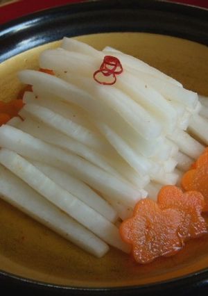 お正月簡単おせち料理♪大根の甘酢漬け-レシピのメイン写真