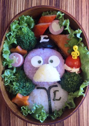 キャラ弁　コバトン（ライオンズユニ）-レシピのメイン写真