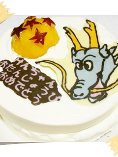 キャラデコで♪バースデーケーキ-レシピのメイン写真