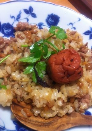 納豆チャーハン・アジア風-レシピのメイン写真