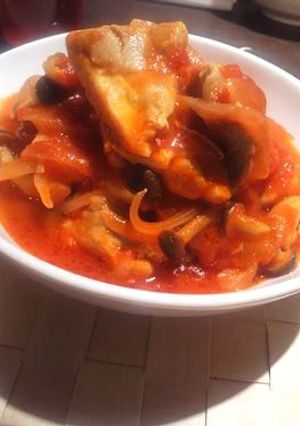 ☆簡単！おいしい☆チキンのトマト煮☆-レシピのメイン写真