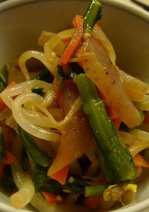 冷蔵庫にある野菜で・・簡単★胡麻和え-レシピのメイン写真