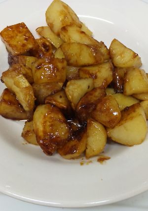 ☆甘辛ポテト☆調味料は２つ！（いももち）-レシピのメイン写真