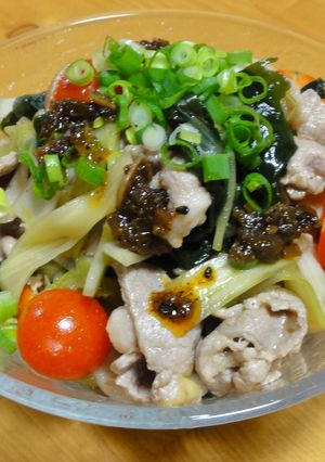 豚肉とセロリのビリ辛和え-レシピのメイン写真