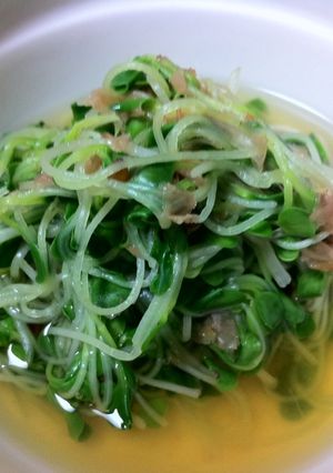 かいわれ大根の煮びたし-レシピのメイン写真
