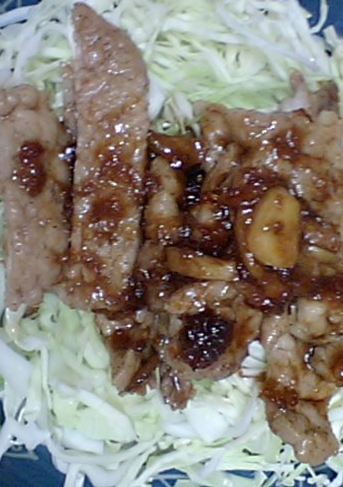 衝撃!　厚切り肉がペラペラに　豚生姜焼き-レシピのメイン写真
