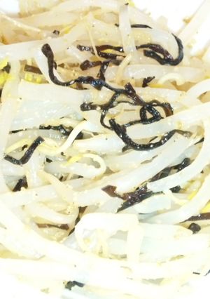 簡単！もやしの塩昆布和え-レシピのメイン写真