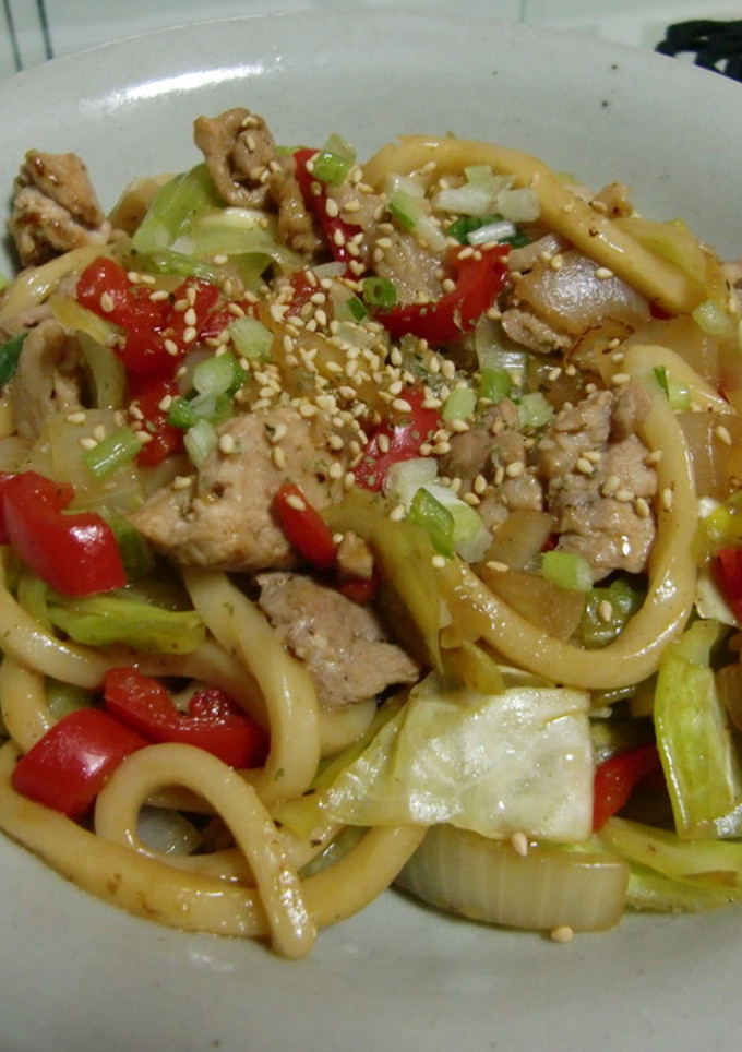 ＊簡単☆焼きうどん＊-レシピのメイン写真