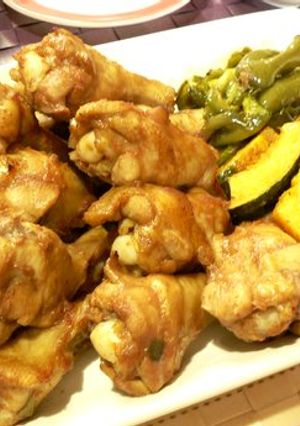 手羽元のオイスターＢＢＱグリル-レシピのメイン写真