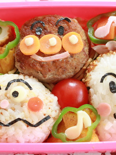 遠足のお弁当♪ アンパンマンのキャラ弁-レシピのメイン写真