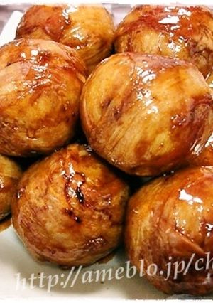 絶品☆肉巻きおにぎり-レシピのメイン写真