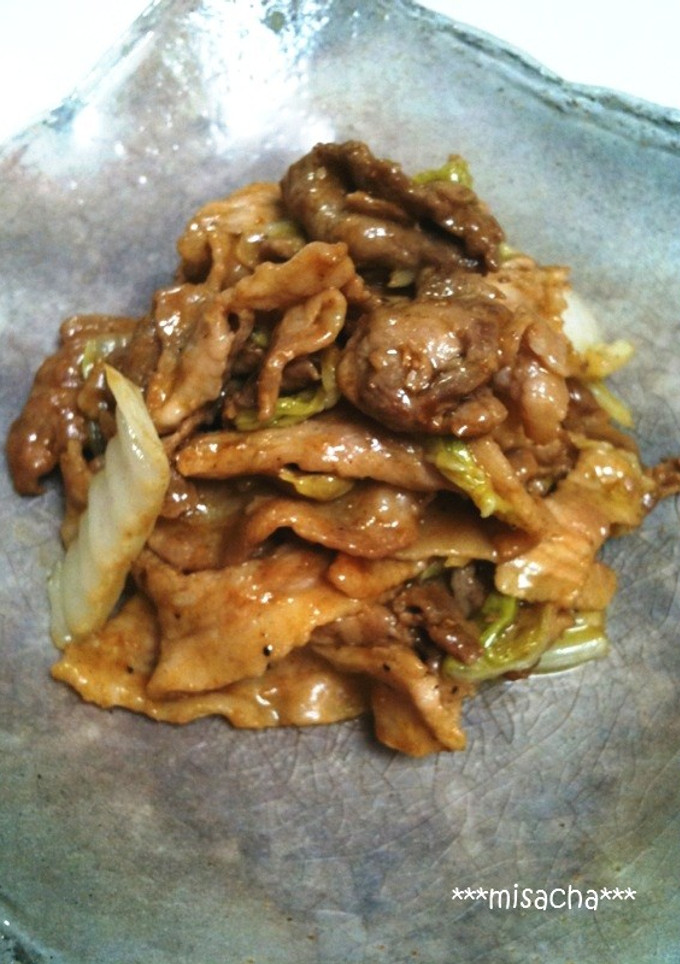 簡単★豚肉と白菜のカレー炒め-レシピのメイン写真