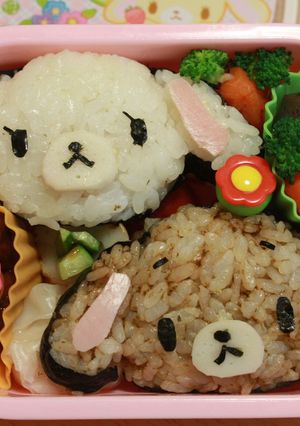 遠足のお弁当♪シュガーバニーズのキャラ弁-レシピのメイン写真