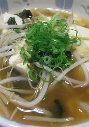 私のダイエット食＊豆腐もやしスープ-レシピのメイン写真