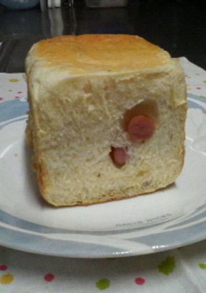 ウィンナー角食パン♪-レシピのメイン写真