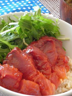 子供に魚を♪簡単 かつお塩丼-レシピのメイン写真