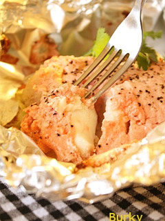 たら&たらこの親子ホイル焼き-レシピのメイン写真