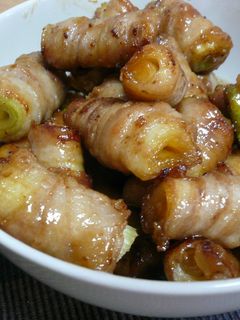 コクウマ!白ねぎの豚肉巻き-レシピのメイン写真