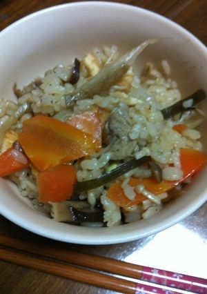 本格的☆超美味しい☆鶏牛蒡ご飯-レシピのメイン写真