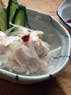鱈の白子刺身-レシピのメイン写真