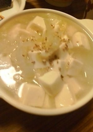 離乳食♪白菜と豆腐の中華あんかけ-レシピのメイン写真