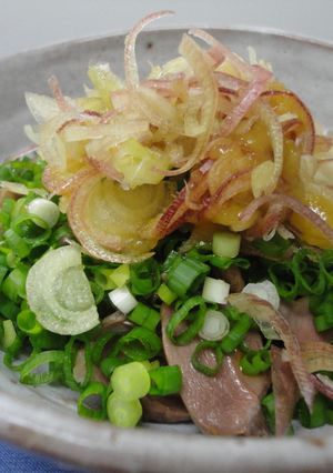 焼き砂肝のたっぷり薬味ポン酢☆-レシピのメイン写真