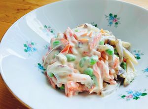 にんじんとサツマイモのお豆腐クリーム和え-レシピのメイン写真