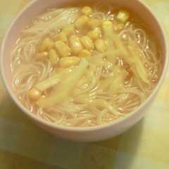 家にあるもので簡単に☆まろやかにゅうめん-レシピのメイン写真