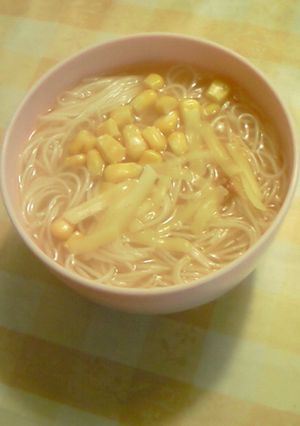 家にあるもので簡単に☆まろやかにゅうめん-レシピのメイン写真