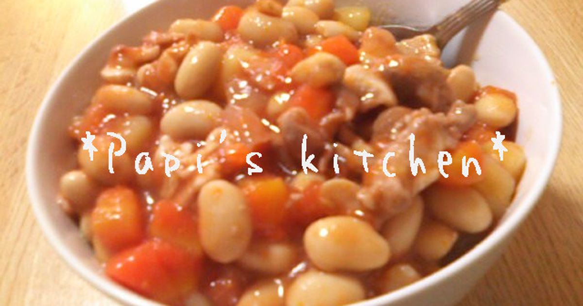 糖尿病フリーチョイス「主菜(2)」 ポークビーンズ （磁石なし） イワイサンプル aso 65-2789-72 病院・研究用品 ポークビーンズの献立（副菜：コーンときゅうりのサラダ、副菜