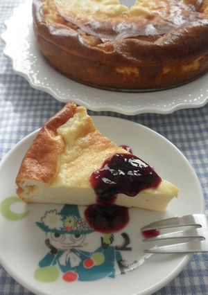 簡単★混ぜるだけベイクドヨーグルトケーキ-レシピのメイン写真