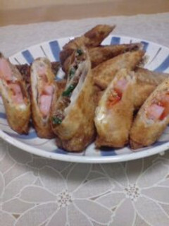 ツナ缶春巻き-レシピのメイン写真