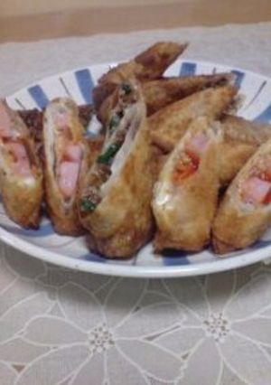 ツナ缶春巻き-レシピのメイン写真