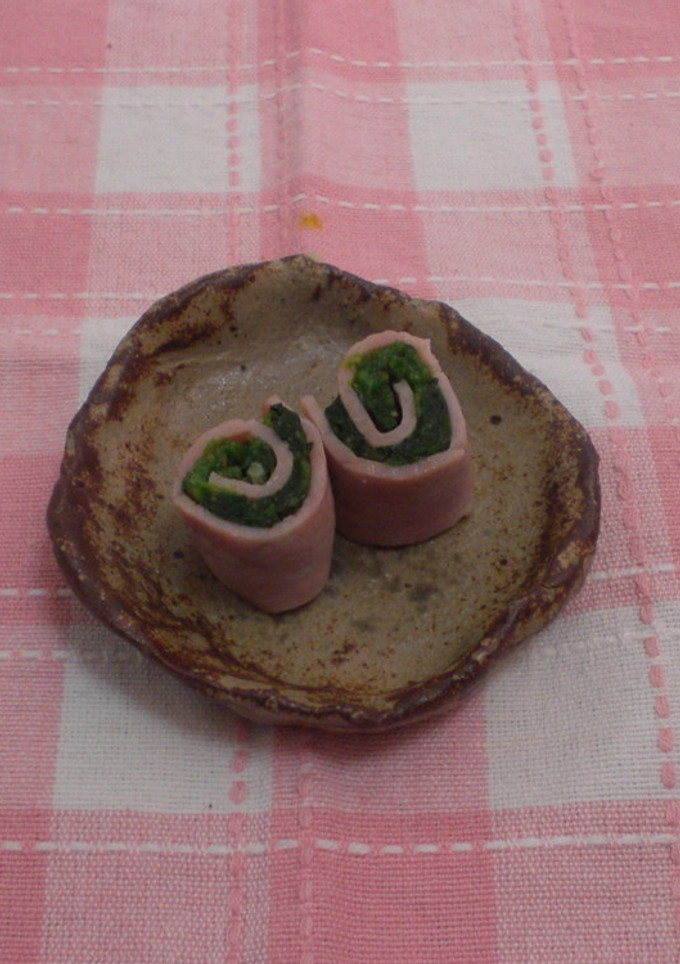 ベーコンとほうれん草のくるくる巻き-レシピのメイン写真