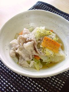 白菜と豚肉のコンソメバター煮。-レシピのメイン写真
