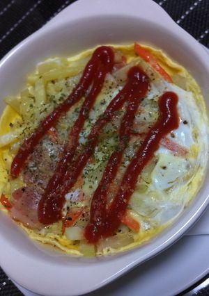 ｼｬｷｼｬｷﾎﾟﾃﾄのｶﾙﾎﾞﾅｰﾗ風☆-レシピのメイン写真