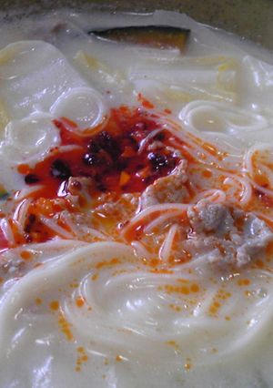 豆乳・にゅうめん-レシピのメイン写真