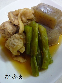 簡単 鶏肉とこんにゃくのこってり煮-レシピのメイン写真