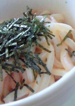 超簡単★某うどん屋の釜揚げ明太子うどん-レシピのメイン写真