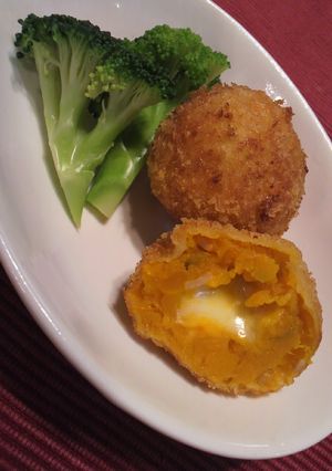 かぼちゃのベーコンチーズコロッケ-レシピのメイン写真