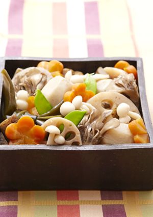 きのこの新春彩り煮-レシピのメイン写真
