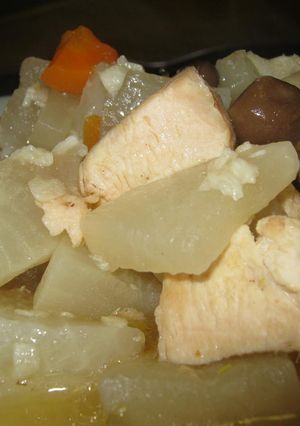 大根と鶏肉のウエイパー煮-レシピのメイン写真